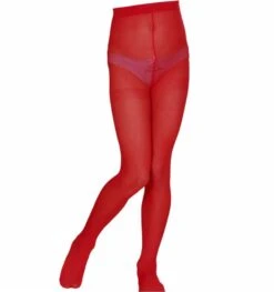 Halloweenaccessoires Panty Kinderen Rood