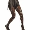 Halloweenaccessoires Panty Zwart Met Vleermuizen