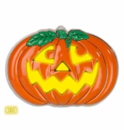 Halloweenaccessoires Pompoen Decoratie 3d Neon 56x41 Cm
