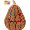 Halloweenaccessoires Pompoen Peervorm Veranderend Licht 17x23cm