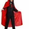Halloweenaccessoires Rode Cape Fluweel 145cm