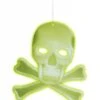 Halloweenaccessoires Schedel Decoratie Met 2 Botten Lichtgevend In Donker