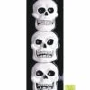 Halloweenaccessoires Schedeldecoratie 3dvertikaal 20x50cm