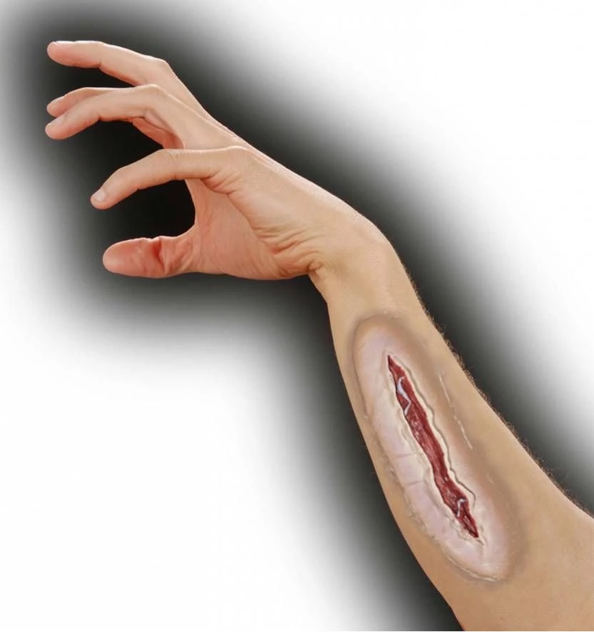 Halloweenaccessoires Set Van Open Wonden 2 Halloweenaccessoires Set Van Open Wonden - Afbeelding 2