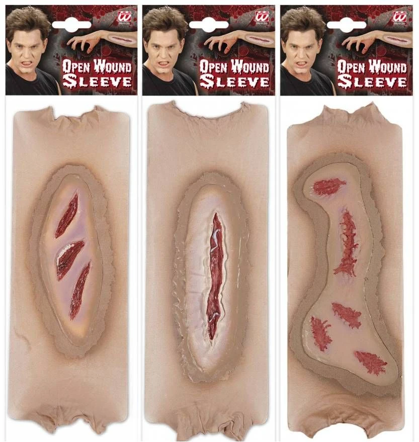 Halloweenaccessoires Set Van Open Wonden 1 Halloweenaccessoires Set Van Open Wonden