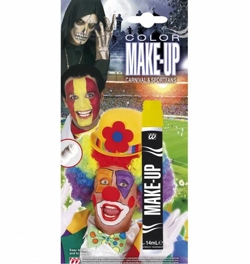 Halloweenaccessoires Sportfan Aanbrengstift Wit 10 Halloweenaccessoires Sportfan Aanbrengstift Wit - Afbeelding 10