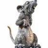 Halloweenaccessoires Staande Rat 32cm
