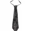 Halloweenaccessoires Stropdas Spinneweb 45cm