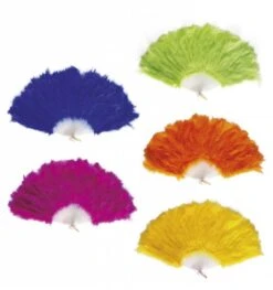 Halloweenaccessoires Veren Waaier Zwart -HalloweenkledingVerkoop halloweenaccessoires veren waaier zwart 4