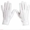 Halloweenaccessoires Witte Handschoenen