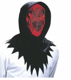 Halloweenartikel Kap Met Horror Gezicht -HalloweenkledingVerkoop halloweenartikel kap met horror gezicht 3