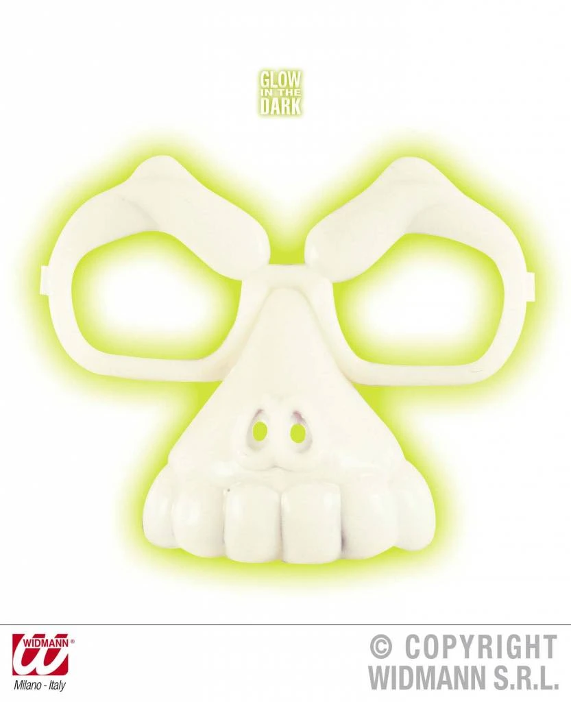 Halloweenartikel Schedelbril Lichtgevend In Donker 1 Halloweenartikel Schedelbril Lichtgevend In Donker