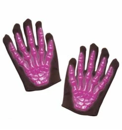 Halloweenartikel Skelethandschoenen 3d Neon L.i.d. -HalloweenkledingVerkoop halloweenartikel skelethandschoenen 3d neon lid 3
