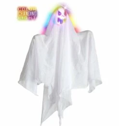 Halloweenartikelen Geest Met Meerkleurig Licht 50cm