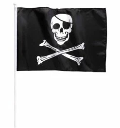 Halloweenartikelen Piratenvlag