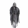 Halloweenartikelen Pratende Grimreaper Met Bew. Kaak En Lichtgevende Ogen