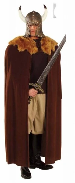 Halloweencape Met Bont Kraag