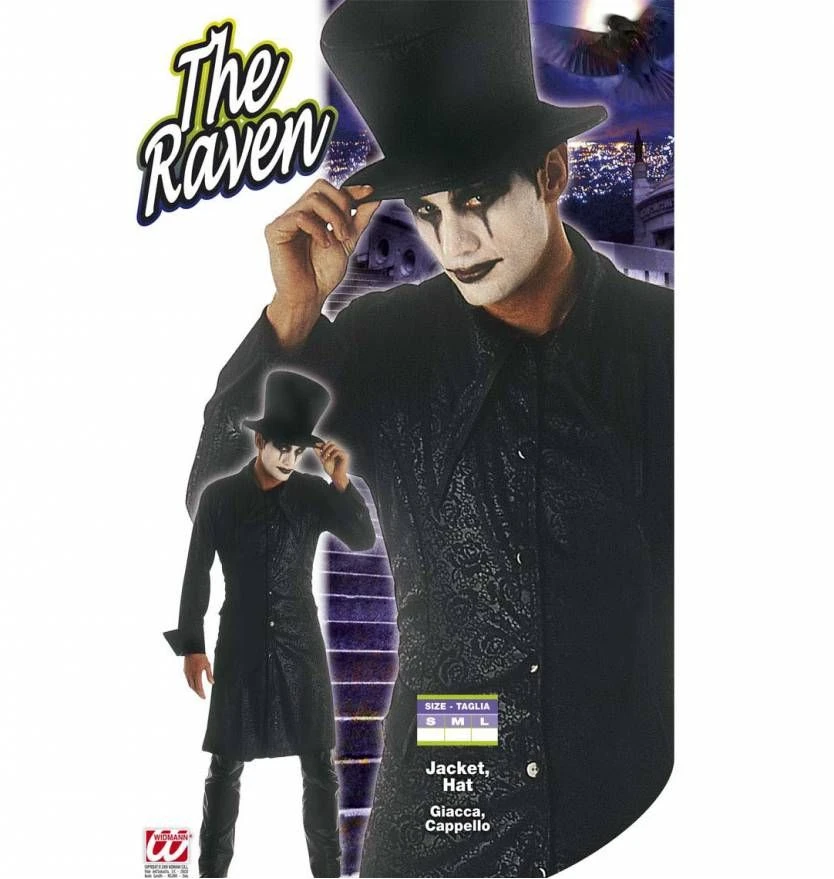 Halloweenjas: Raven The Vleermuis Pakken 2 Halloweenjas: Raven The Vleermuis Pakken - Afbeelding 2