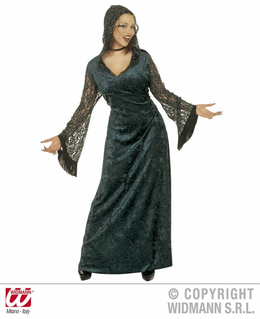 Halloweenjurk Gevaarlijke Verleidster 2 Halloweenjurk Gevaarlijke Verleidster - Afbeelding 2