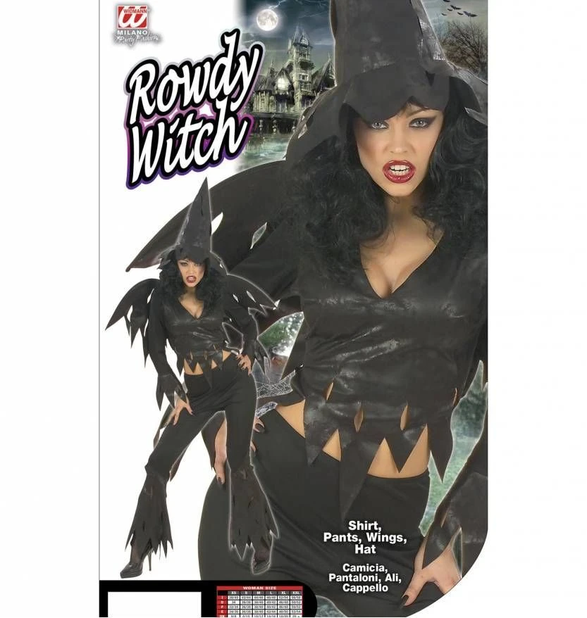 Halloweenjurkje Woeste Feeks 3 Halloweenjurkje Woeste Feeks - Afbeelding 3