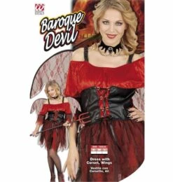 Halloweenkleding: Barok Duivelinnen Jurkjes -HalloweenkledingVerkoop halloweenkleding barok duivelinnen jurkjes 2