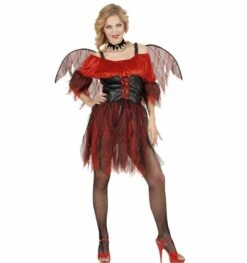 Halloweenkleding: Barok Duivelinnen Jurkjes