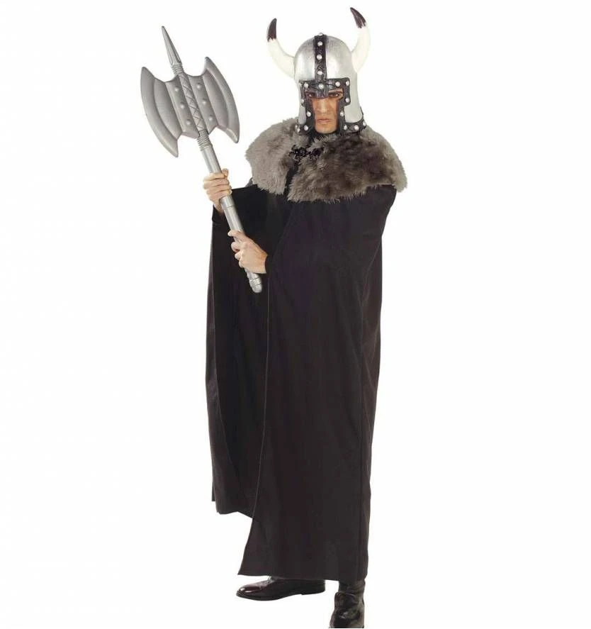Halloweenkleding: Cape Met Kraag Van Bont 2 Halloweenkleding: Cape Met Kraag Van Bont - Afbeelding 2