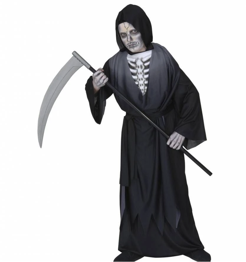 Halloweenkleding: Dodelijk Griezelige Grimreaper 1 Halloweenkleding: Dodelijk Griezelige Grimreaper