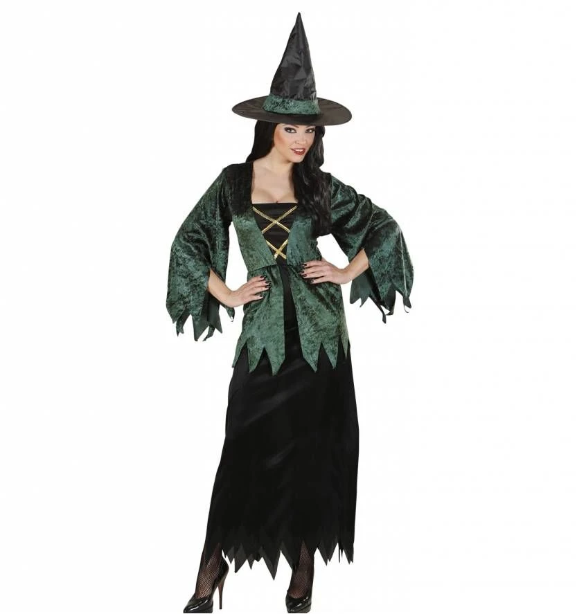 Halloweenkleding Heksenjurk Van Grote Klasse 2 Halloweenkleding Heksenjurk Van Grote Klasse - Afbeelding 2