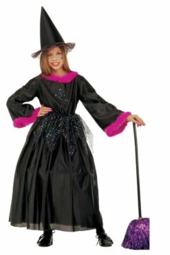 Halloweenkleding Heksje Met Verenkraag 6 Halloweenkleding Heksje Met Verenkraag -HalloweenkledingVerkoop halloweenkleding heksje met verenkraag 2