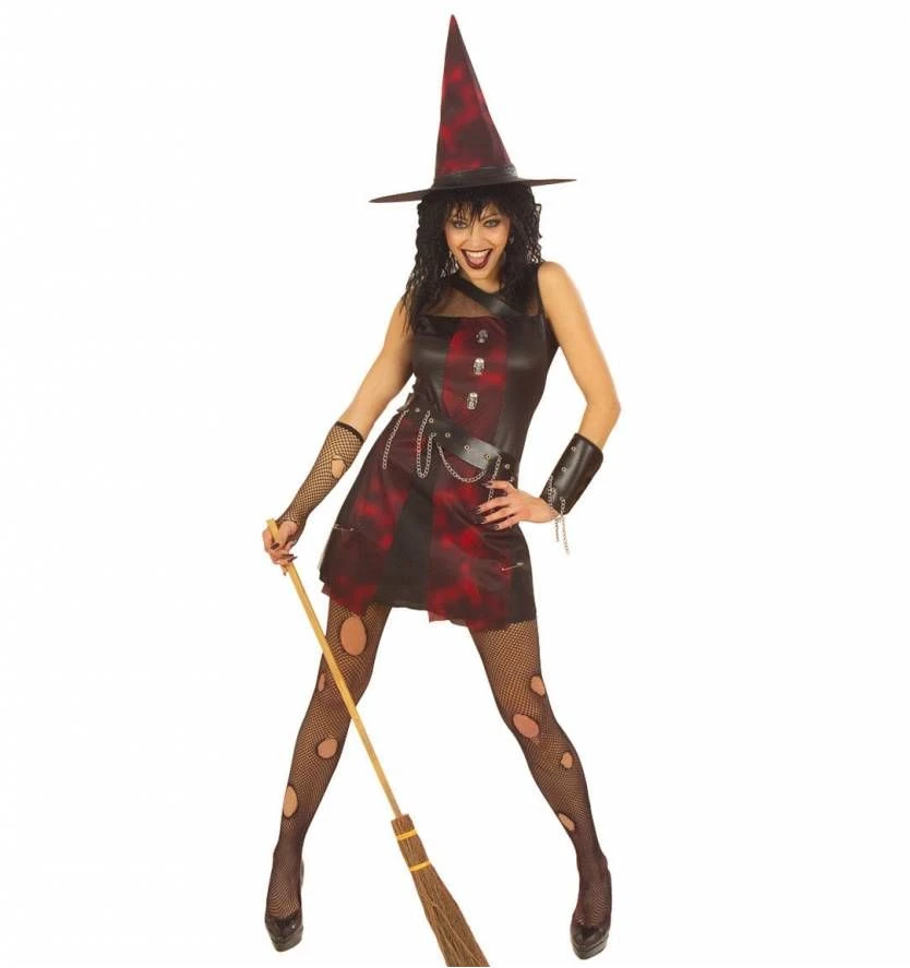 Halloweenkleding Kinky Heksenjurkje 1 Halloweenkleding Kinky Heksenjurkje