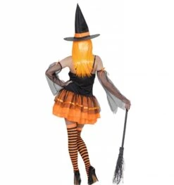 Halloweenkleding Kleurige Heksenjurkjes -HalloweenkledingVerkoop halloweenkleding kleurige heksenjurkjes 5