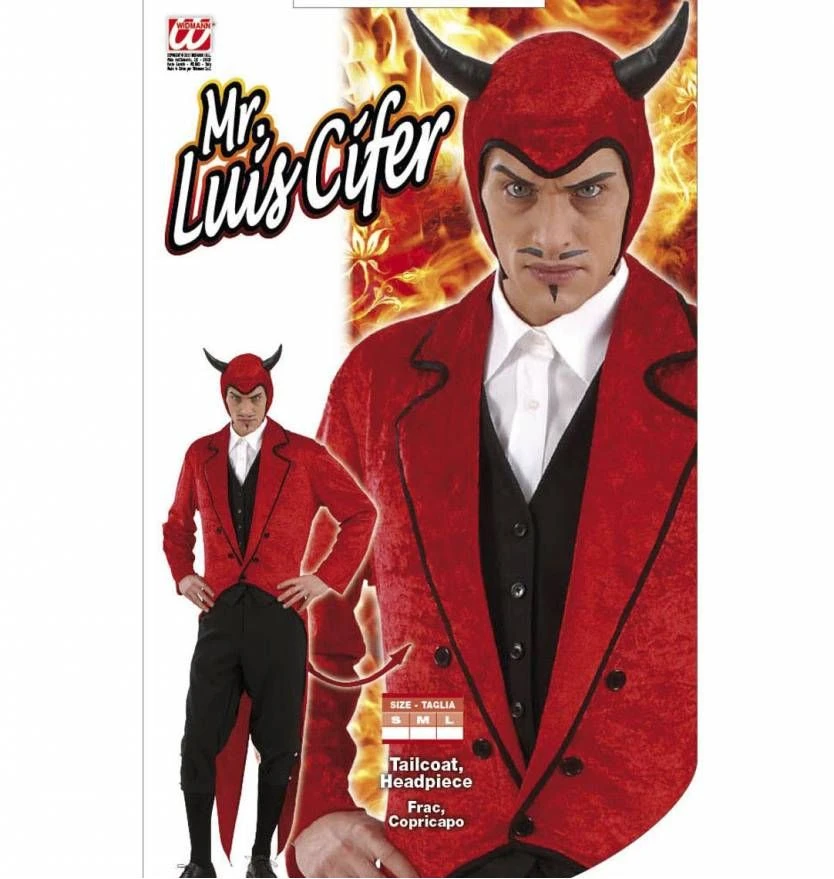 Halloweenkleding Lucifer De Stoker Van De Hel 3 Halloweenkleding Lucifer De Stoker Van De Hel - Afbeelding 3