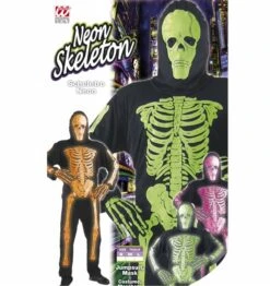 Halloweenkleding: Neon Skeletten Glowing In The Dakr -HalloweenkledingVerkoop halloweenkleding neon skeletten glowing in the dak 3