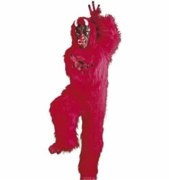Halloweenkleding Rode Duivel In Pluche