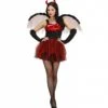 Halloweenkleding Sexy Gevleugelde Duivelin
