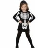 Halloweenkleding Skeleten Jurkje Voor Meisjes