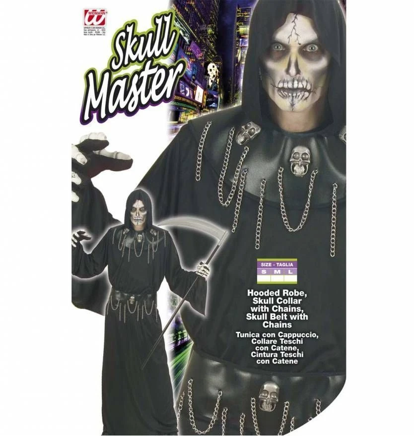 Halloweenkleding Skullmaster Voor Volwassenen 5 Halloweenkleding Skullmaster Voor Volwassenen - Afbeelding 5
