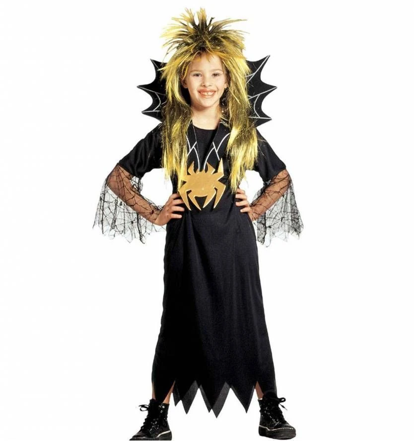 Halloweenkleding: Spidergirl Anna 1 Halloweenkleding: Spidergirl Anna
