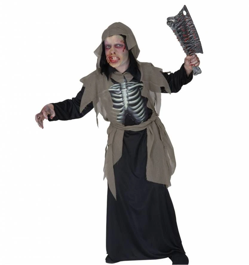 Halloweenkleding: Zombie Met Geraamte 1 Halloweenkleding: Zombie Met Geraamte