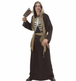 Halloweenkleding: Zombie Met Skelet Bones Kostuums