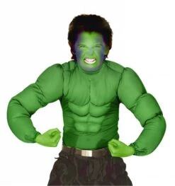 Halloweenkostuum Gifgroene Spierenborst Voor Kids