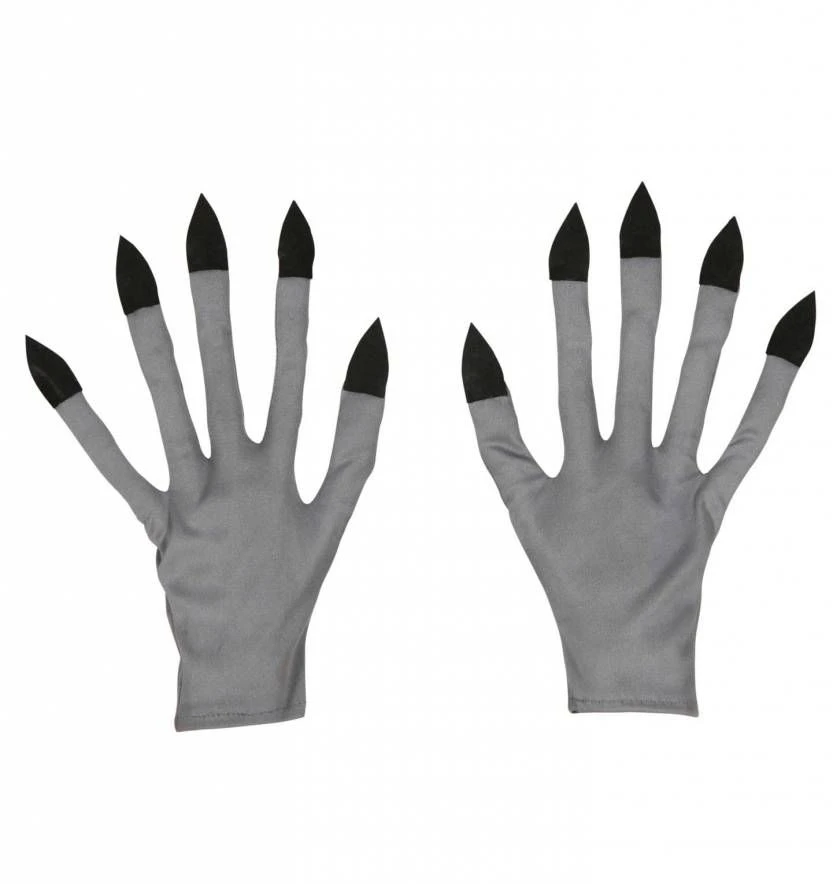 Halloweenkostuum Handschoenen Vampier/zombie 1 Halloweenkostuum Handschoenen Vampier/zombie