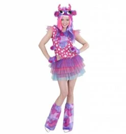 Halloweenkostuum Roze Spacegirl