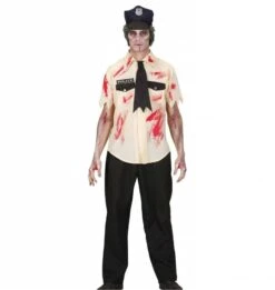 Halloweenkostuum Zombie Politie-agent -HalloweenkledingVerkoop halloweenkostuum zombie politie agent 2
