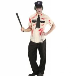 Halloweenkostuum Zombie Politie-agent