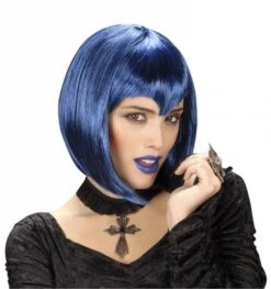 Halloweenpruik Gothic Wamp Zwart 14 Halloweenpruik Gothic Wamp Zwart -HalloweenkledingVerkoop halloweenpruik gothic wamp zwart 4