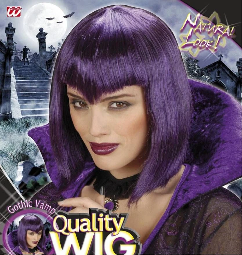 Halloweenpruik Gothic Wamp Zwart 10 Halloweenpruik Gothic Wamp Zwart - Afbeelding 10