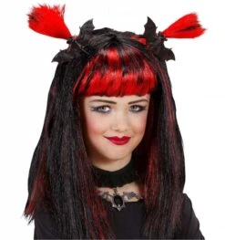 Halloweenpruik Kind Met Spinnen -HalloweenkledingVerkoop halloweenpruik kind met spinnen 2