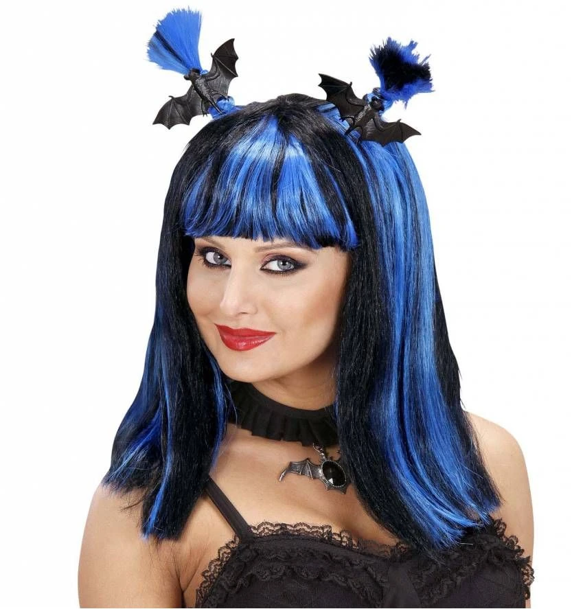 Halloweenpruik Volwassen Met Spinnen 2 Halloweenpruik Volwassen Met Spinnen - Afbeelding 2